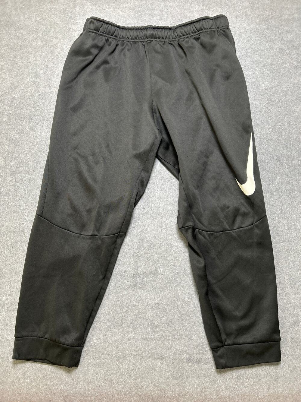 Nike Dri-FIT Therma Pants Mens XXL Black Tapered Athletic Joggers Training
